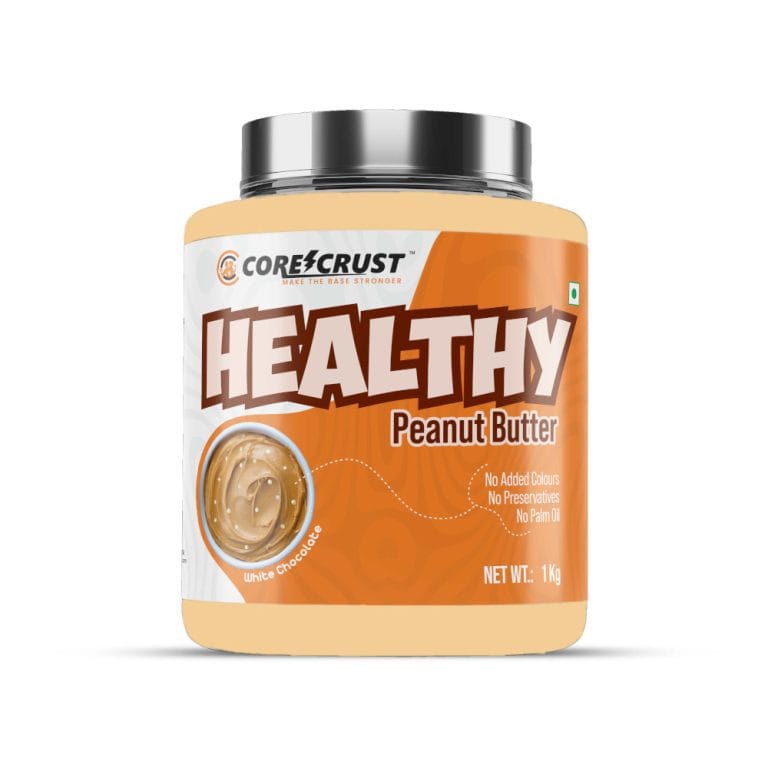CORECRUST HEALTHY PEANUT BUTTER 1kg White Chocolate Flavor