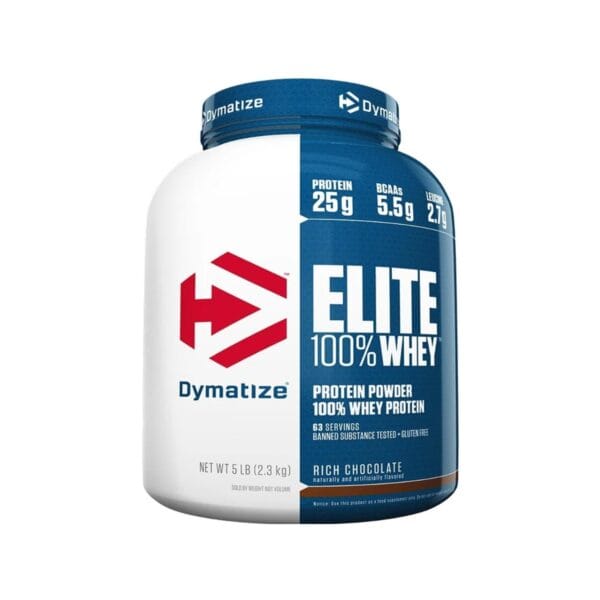 Dymatize Elite 100% Whey Protein, 5 lbs.