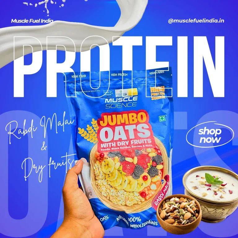 Muscle Science Jumbo Oats flavoured 750gm