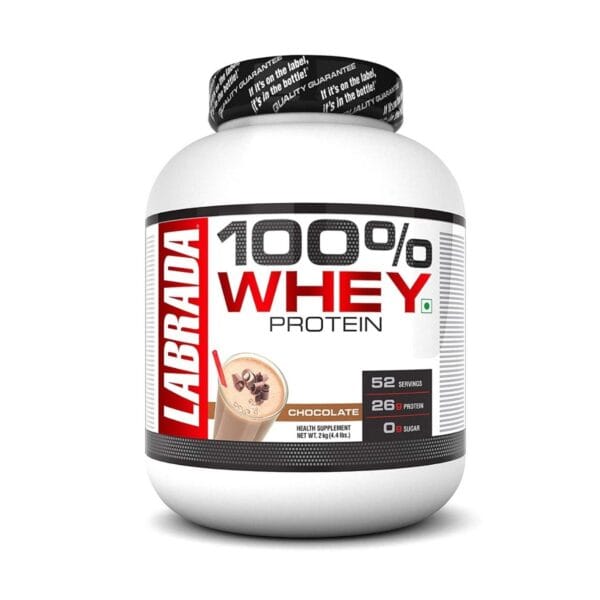 Labrada 100% Whey Protein Concentrate- 4lbs pack 1.8kg