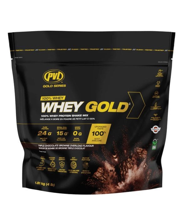 Pvl whey gold made in canada ???????? 4lbs PACKET ( free delivery )