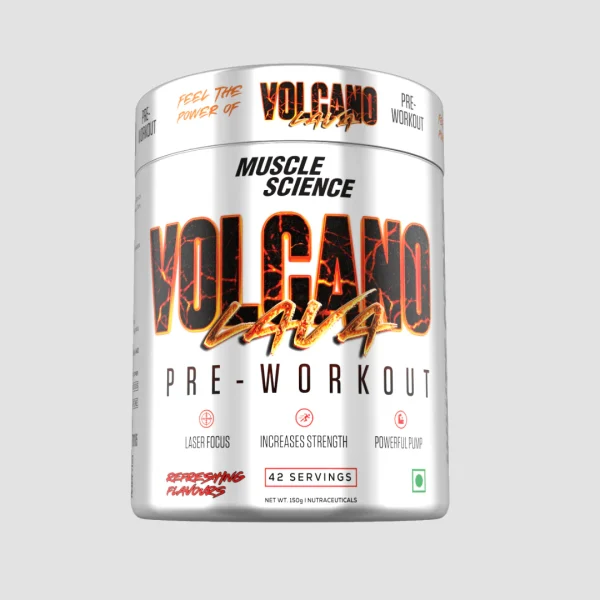 Muscle Science Volcano Lava 4 pre workout ( FREE DELIVERY )