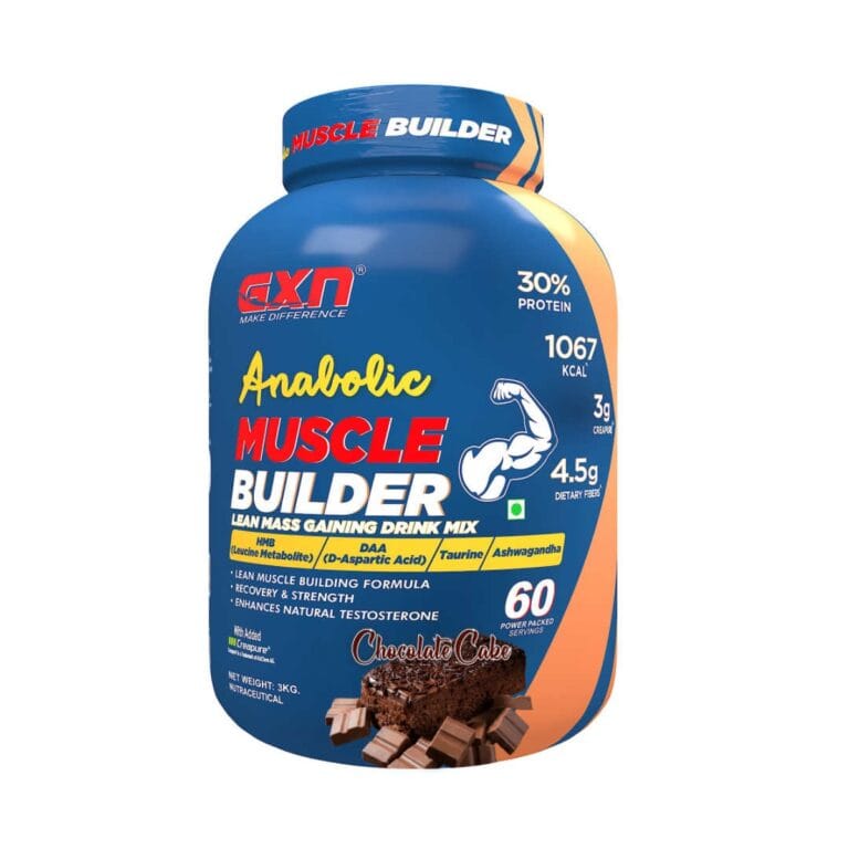 Gxn Anabolic Muscle Builder 3 kg ( Free Delivery )