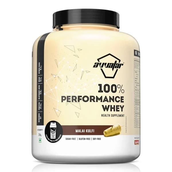 Avvatar 100% Performance Whey | 2 Kg | 2027 exp ( Free Delivery )
